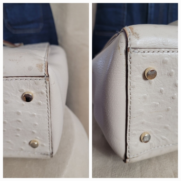 KATE SPADE ♠️ ostrich tote - Picture 6 of 6